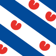 Friesevlag met originele pompebleden