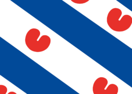 Friesevlag met originele pompebleden